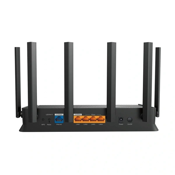 TP-LINK Archer BE400 BE6500 két sávos fekete Wi-Fi 7 router