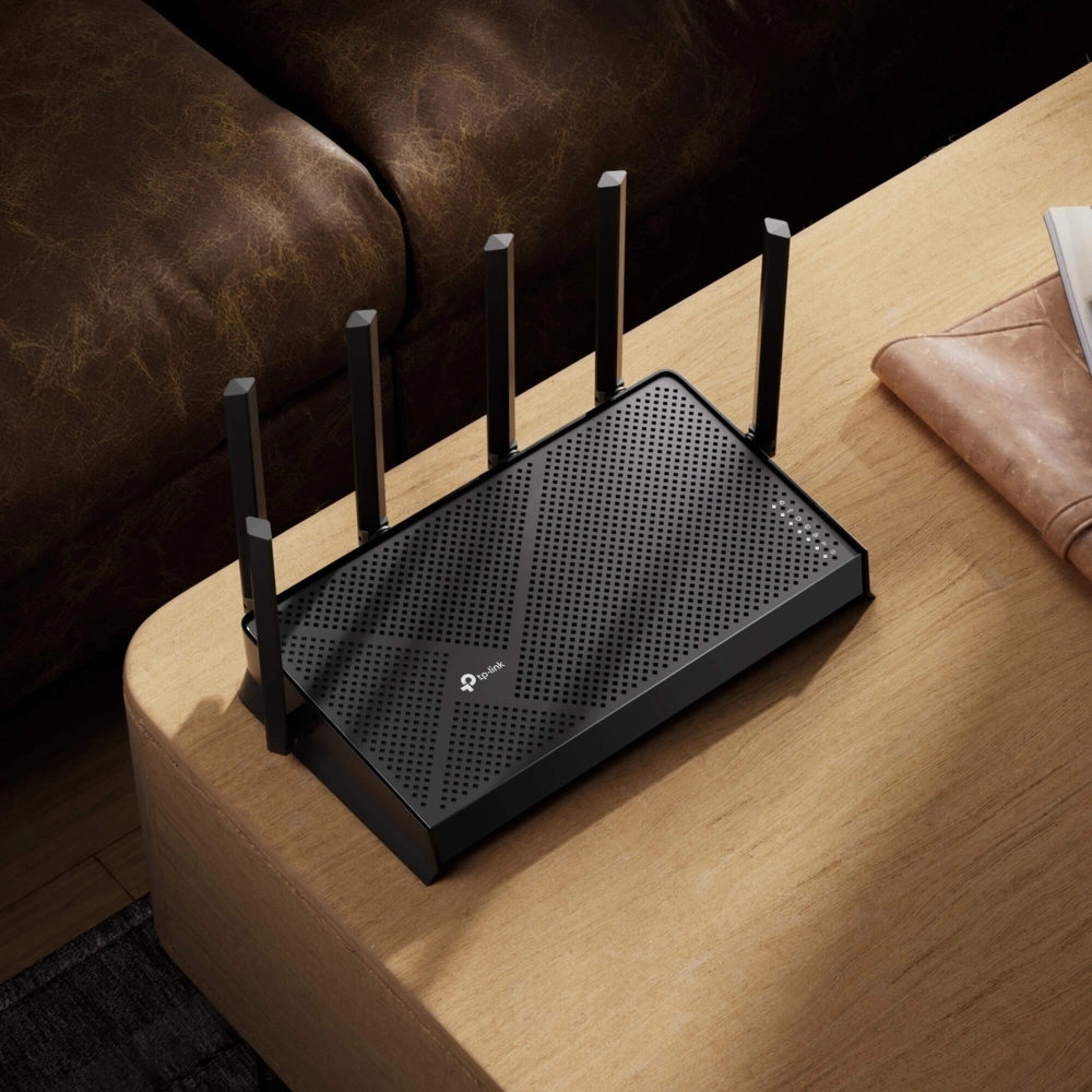 TP-LINK Archer BE400 BE6500 két sávos fekete Wi-Fi 7 router