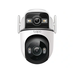 TP-LINK TC47 kültéri kettős lencsés forgatható és dönthető biztonsági kamera