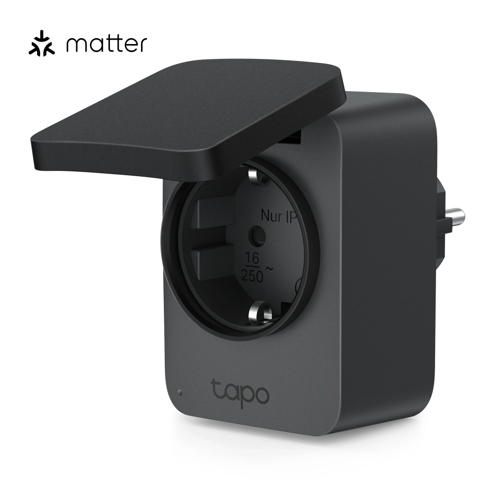 TP-LINK Tapo P410M kültéri Wi-Fi-s okos aljzat