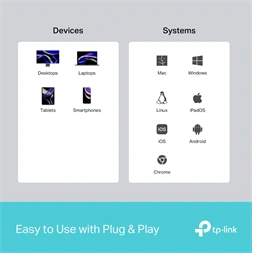 TP-LINK UH3020C 3in1 Hub USB-C csatlakozással