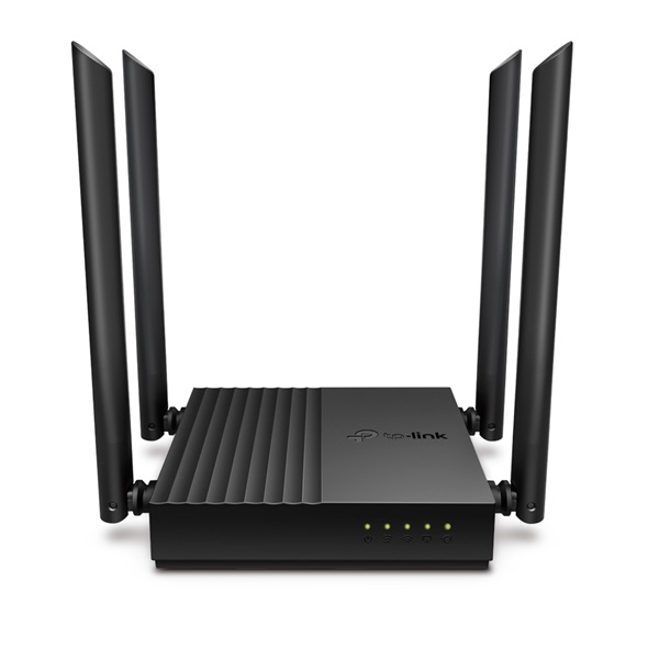TP-Link Archer A64 AC1200 fekete vezeték nélküli MU-MIMO Wi-Fi router