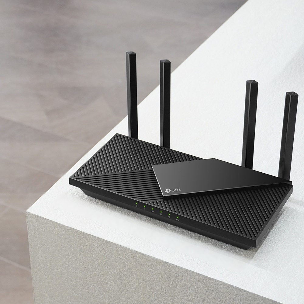 TP-Link Archer AX55 Pro AX3000 fekete multi-Gigabit Wi-Fi 6 router