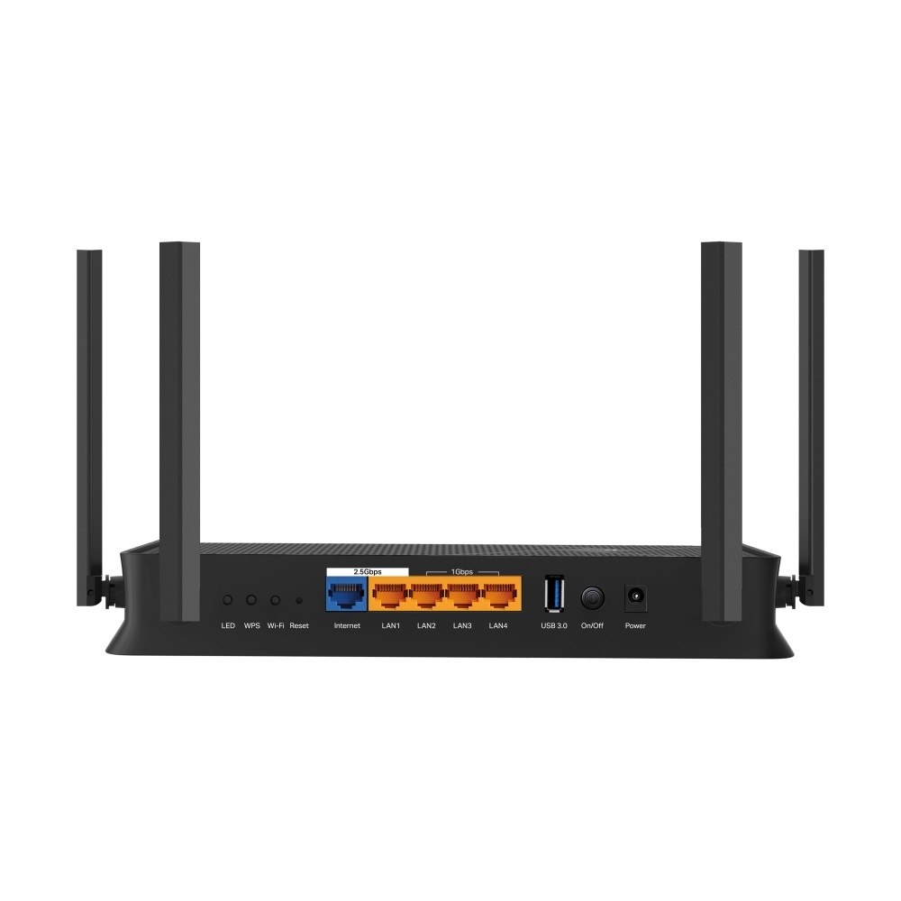TP-Link Archer BE230 BE3600 fekete kétsávos Wi-Fi 7 router