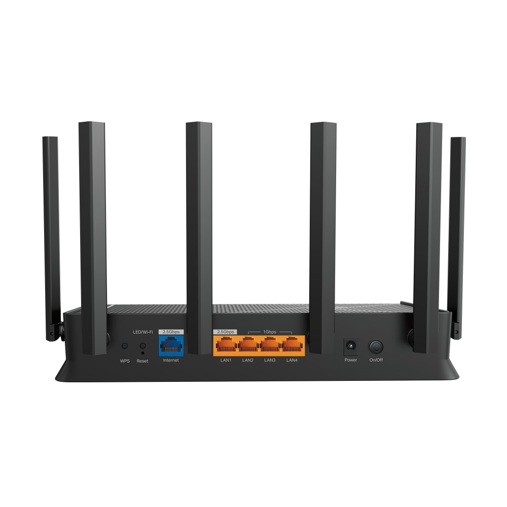TP-Link Archer BE400 BE6500 fekete kétsávos Wi-Fi 7 router