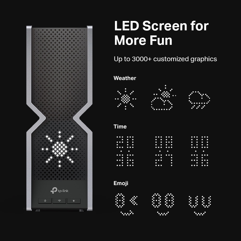 TP-Link Archer BE800 BE19000 háromsávos Wi-Fi 7 router