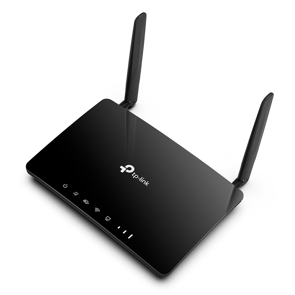 TP-Link Archer MR500 4G+ Cat6 AC1200 fekete vezeték nélküli kétsávos Gigabit router