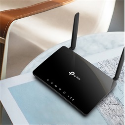 TP-Link Archer MR500 4G+ Cat6 AC1200 fekete vezeték nélküli kétsávos Gigabit router