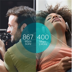 TP-Link Archer T4U fekete adapter