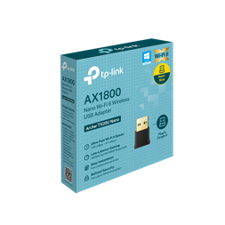 TP-Link Archer TX20U Nano AX1800 nano vezeték nélküli Wi-Fi 6 fekete USB adapter