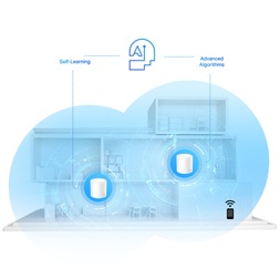 TP-Link DECO X20 AX1800 Whole Home Mesh Wi-Fi 6 802.11ax vezeték nélküli rendszer (3db-os)
