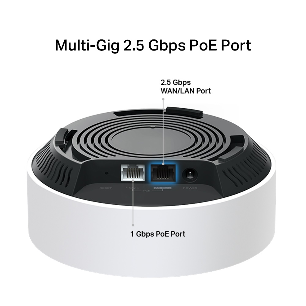 TP-Link DECO X50-PoE AX3000 Whole Home Mesh Wi-Fi 6 802.11ax vezeték nélküli rendszer (2db-os)