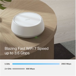 TP-Link Deco BE25(2-pack) BE3600 fehér otthoni mesh Wi-Fi 7 rendszer (2db)