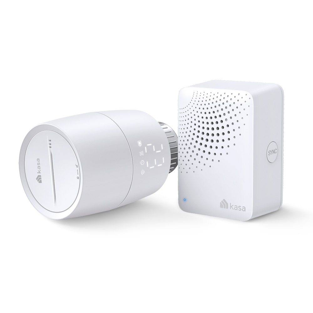 TP-Link KE100 KIT Kasa fehér okos termosztát radiátorszelep és HUB - R