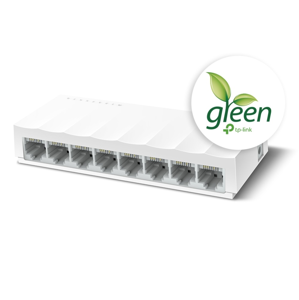 TP-Link LS1008 8x10/100 FE LAN port nem menedzselhető asztali switch
