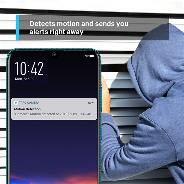 TP-Link TAPO C200 Full HD fehér Wi-Fi kamera
