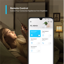 TP-Link TAPO P100(1-pack) fehér Wi-Fi aljzat