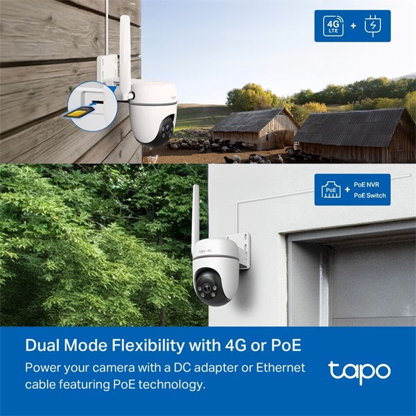 TP-Link TC40GW kültéri 4G LTE fehér biztonsági kamera - R