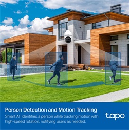 TP-Link TC40 FullHD IP65 Night Vision fehér kültéri biztonsági Wi-Fi kamera -R
