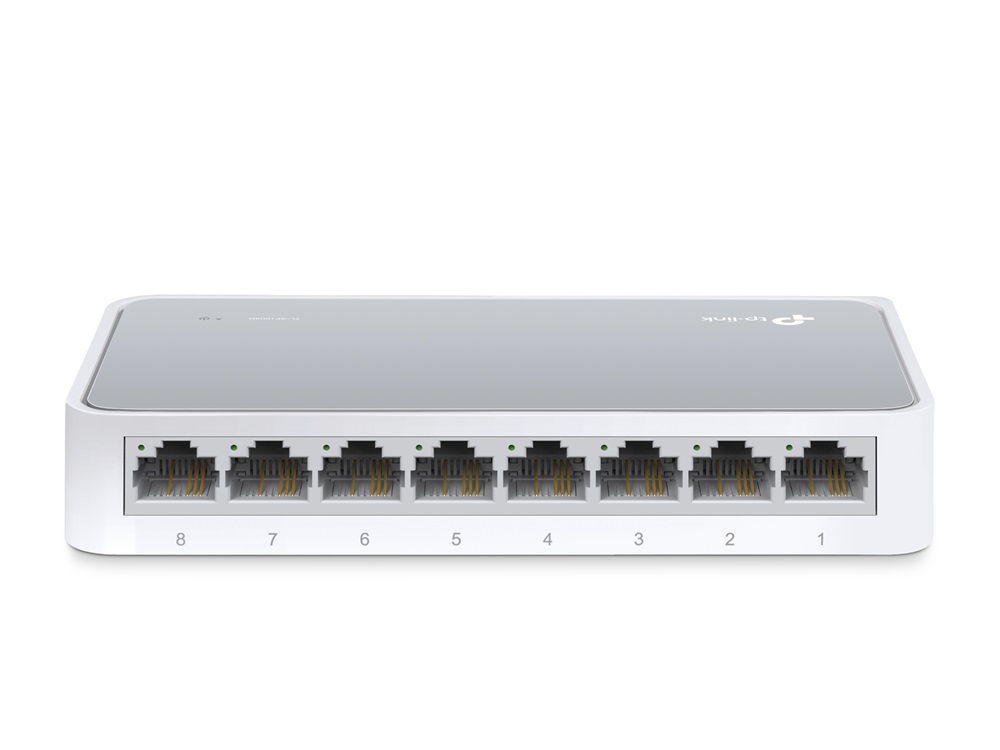 TP-Link TL-SF1008D 8port 10/100Mbps LAN nem menedzselhető asztali Switch