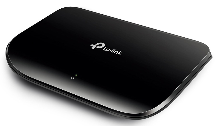 TP-Link TL-SG1005D 5portos 10/100/1000Mbps nem menedzselhető fekete asztali switch