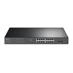 TP-Link TL-SG1218MPE JetStream 16xGbE PoE LAN port 2xGbE SFP port Easy Smart PoE+ switch