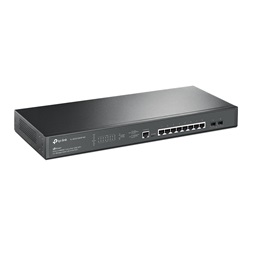 TP-Link TL-SG3210XHP-M2 JetStream 8x 2.5GbE PoE Multi-Gig LAN, 2x10GbE SFP+ L2+ menedzselhető PoE switch