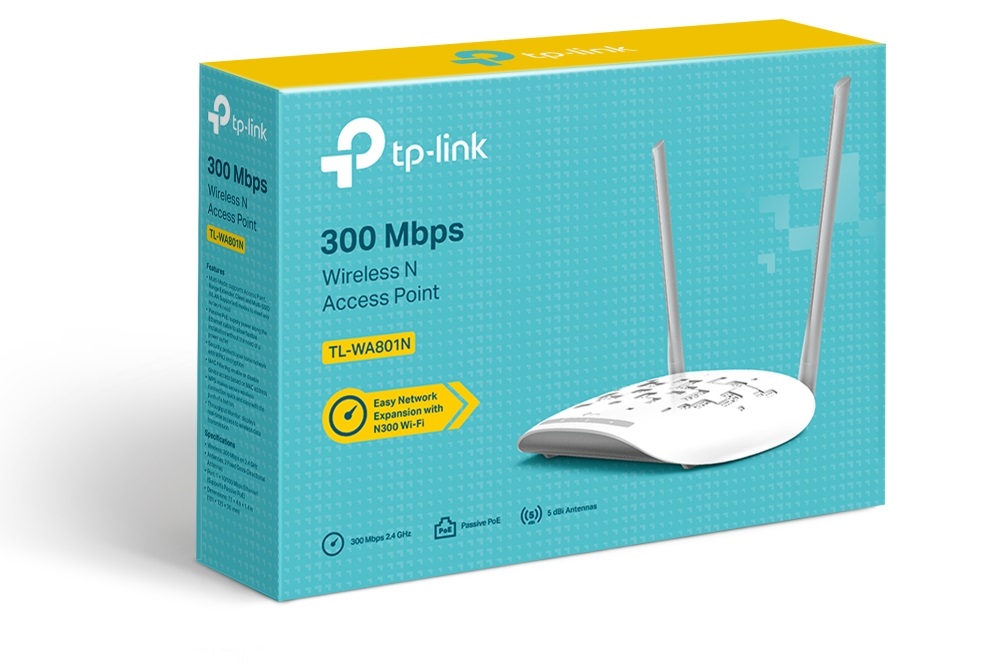 TP-Link TL-WA801N 300Mbps Vezeték nélküli Access Point