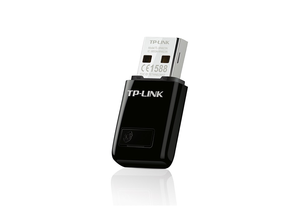 TP-Link TL-WN823N fekete mini USB adapter