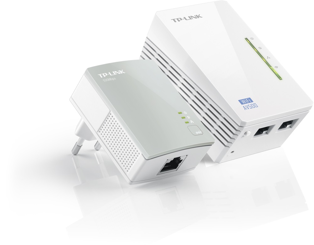 TP-Link TL-WPA4220KIT 300Mbps AV500 WiFi Powerline Extender KIT