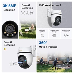 TP-Link Tapo C530WS kültéri biztonsági Wi-Fi kamera - R