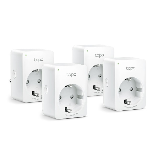 TP-Link Tapo P100(4-pack) fehér Wi-Fi aljzat