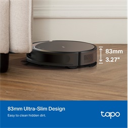 TP-Link Tapo RV20 Max MagSlim LiDAR fekete robotporszívó és felmosó - R
