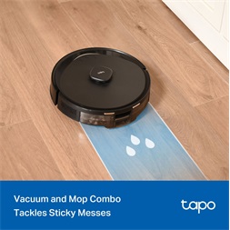 TP-Link Tapo RV30 Max fekete robotporszívó és felmosó - R