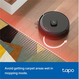 TP-Link Tapo RV30 Max fekete robotporszívó és felmosó - R