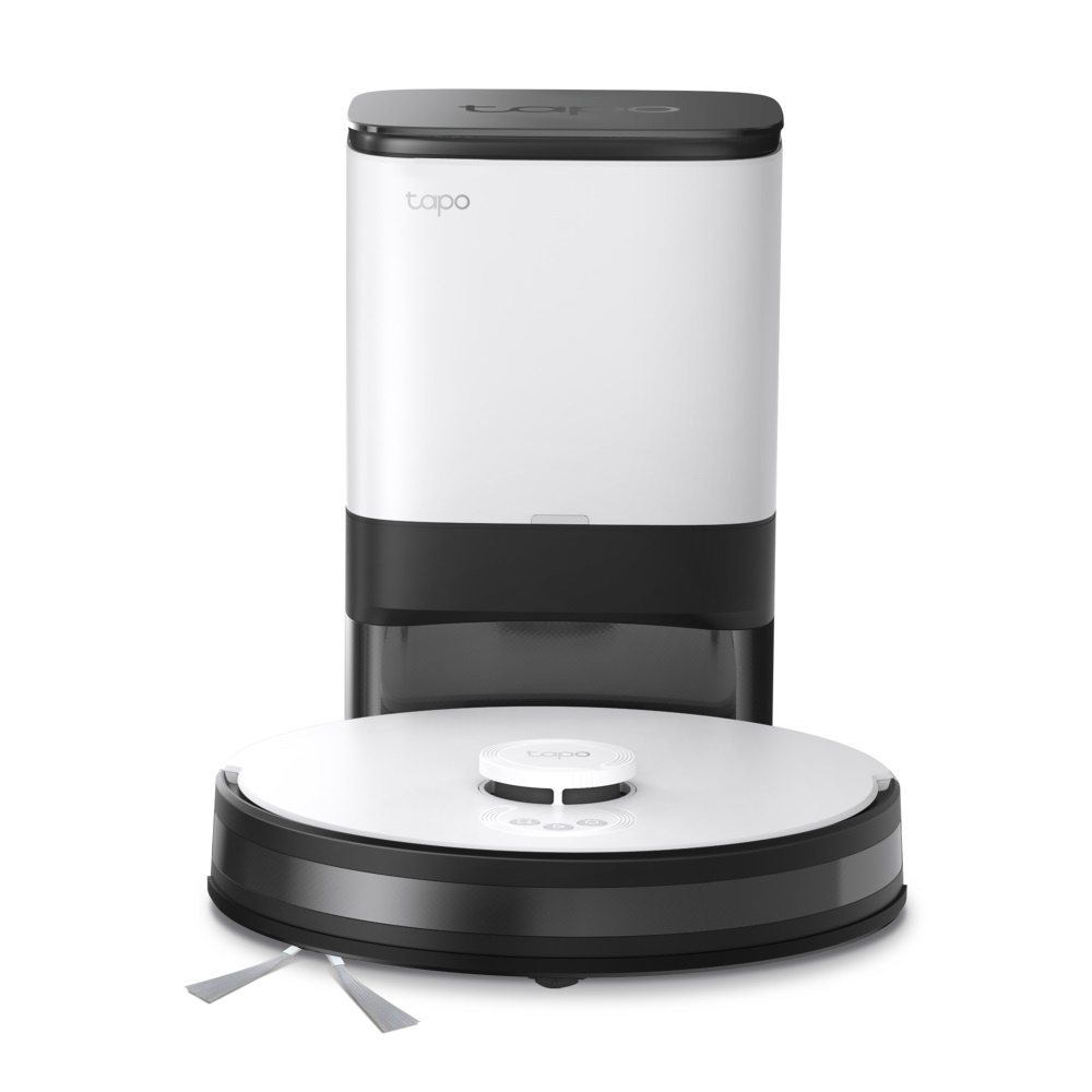 TP-Link Tapo RV30 Plus LiDAR navigációs robotporszívó és felmosó intelligens automatikus ürítő dokkolóval