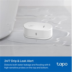 TP-Link Tapo T300 fehér okos vízszivárgás érzékelő