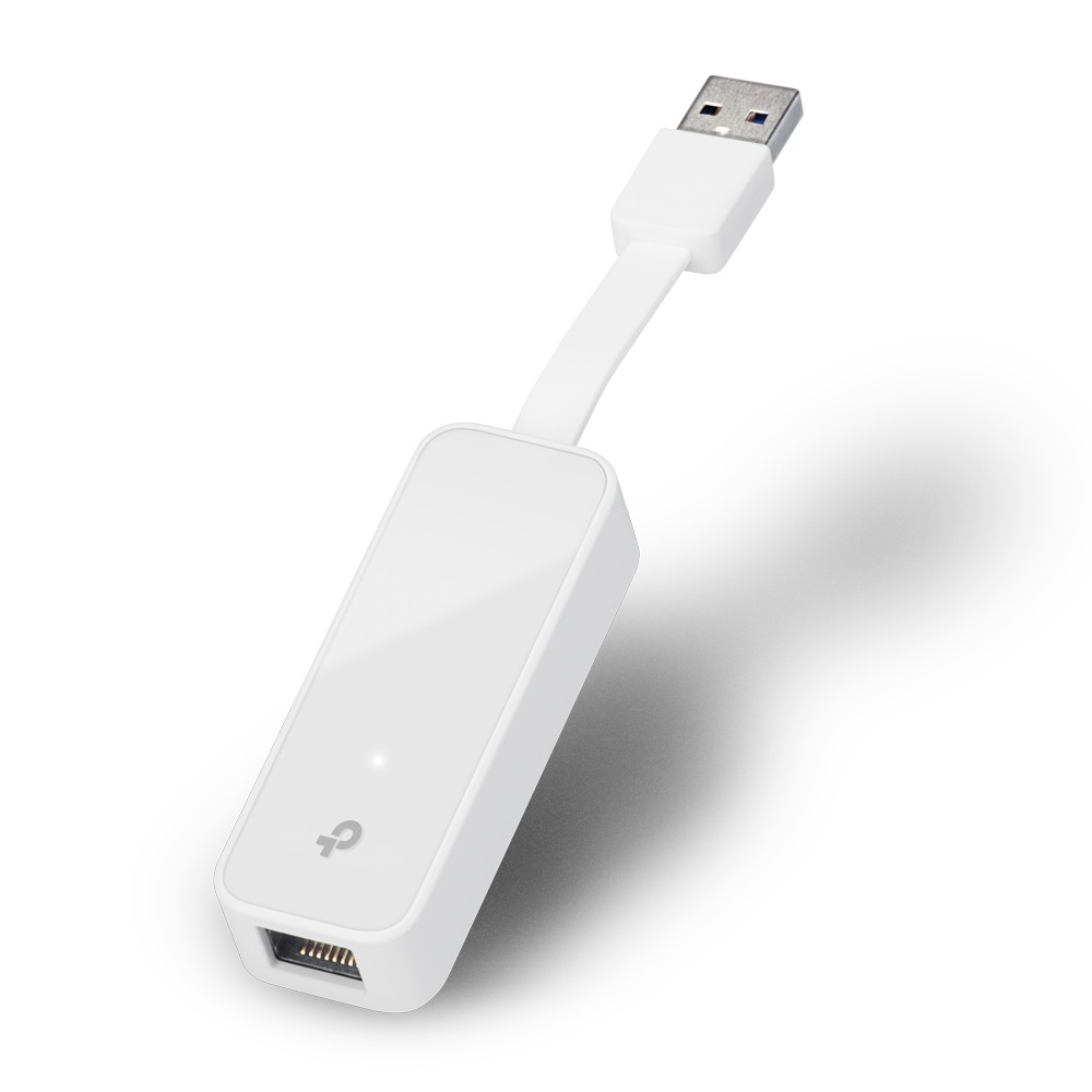 TP-Link UE300 Gigabit Ethernet-USB 3.0 fehér átalakító adapter