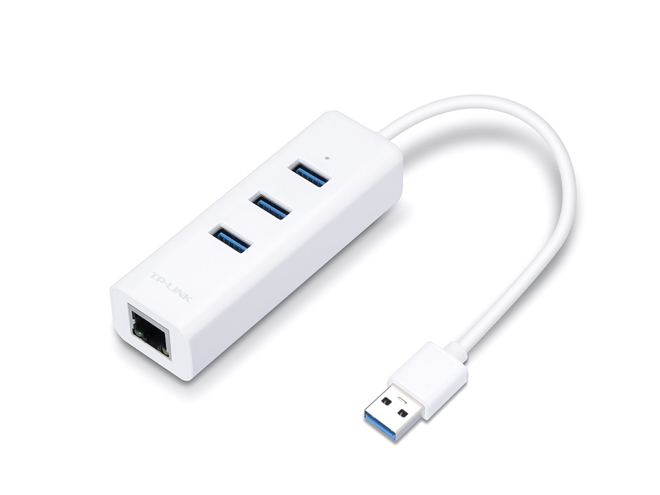 TP-Link UE330 3portos fehér USB 3.0 HUB