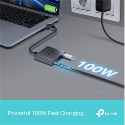 TP-Link UH3020C 3in1 szürke USB-C HUB
