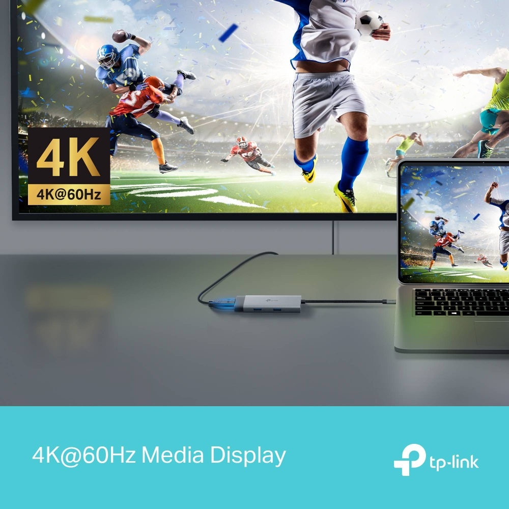 TP-Link UH5020C 5in1 szürke USB-C HUB