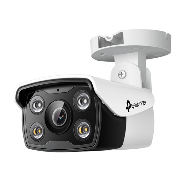TP-Link VIGI C340 /4MP/4mm/kültéri/H265/IR30m/SD/Smart Detection/kétirányú hang/Full-Color IP csőkamera
