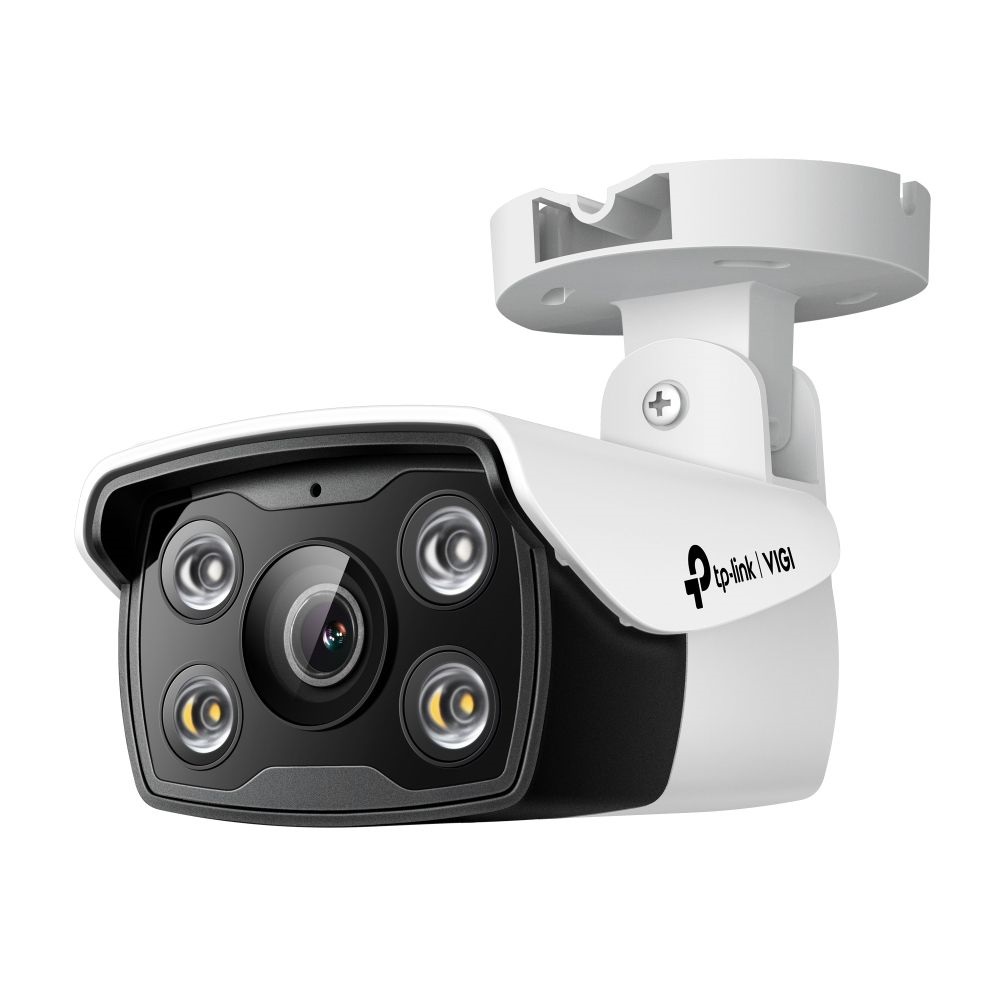 TP-Link VIGI C340 /4MP/4mm/kültéri/H265/IR30m/SD/Smart Detection/kétirányú hang/Full-Color IP csőkamera
