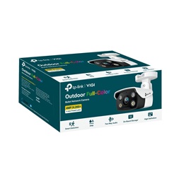 TP-Link VIGI C340 /4MP/4mm/kültéri/H265/IR30m/SD/Smart Detection/kétirányú hang/Full-Color IP csőkamera