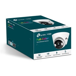 TP-Link VIGI C450(4mm) /Beltéri/5MP/4mm/IR/LED30m/FullColor/Smart/ Duál megvilágítású IP turret kamera