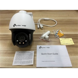 TP-Link VIGI C540 /4MP/4mm/kültéri/H265/IR30m/SD/Smart Detection/kétirányú hang/Full-Color IP PT kamera
