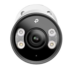 TP-Link VIGI InSight S355(4mm)/Kültéri/5MP/4mm/IR/LED30m/FullColor/Smart/fém ház/ Duál megvilágítású IP csőkamera