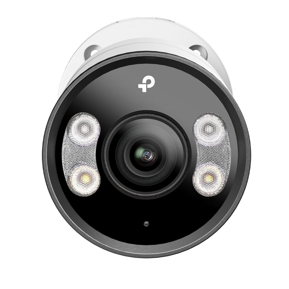 TP-Link VIGI InSight S355(4mm)/Kültéri/5MP/4mm/IR/LED30m/FullColor/Smart/fém ház/ Duál megvilágítású IP csőkamera