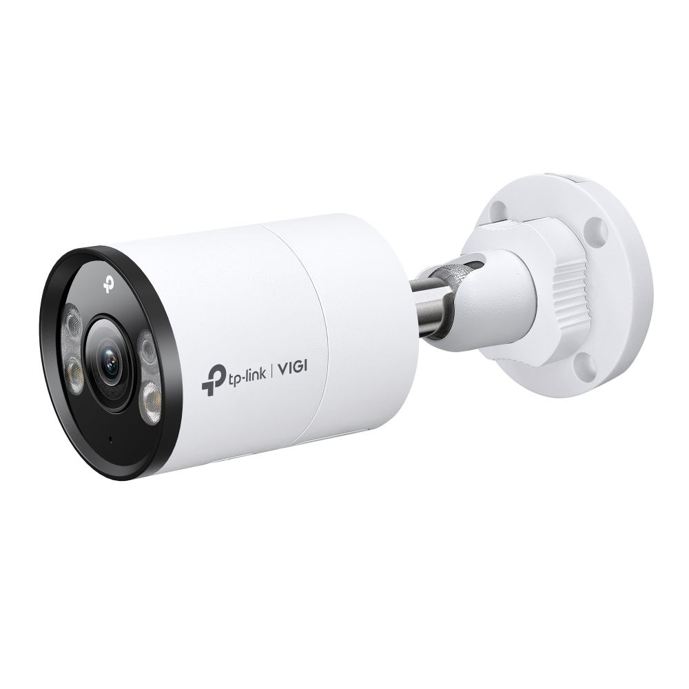 TP-Link VIGI InSight S355(4mm)/Kültéri/5MP/4mm/IR/LED30m/FullColor/Smart/fém ház/ Duál megvilágítású IP csőkamera