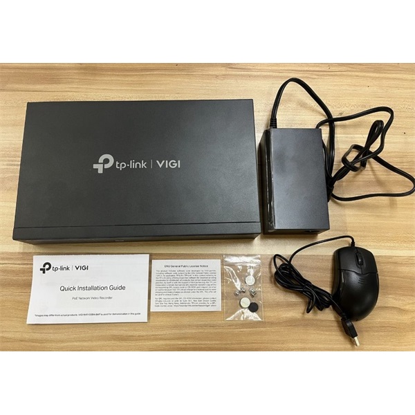TP-Link VIGI NVR1008H-8MP /8 csatorna/H265/80Mbps rögzítés/1x SATA/8x PoE+ hálózati rögzítő (NVR)